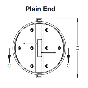 Check Valve Dimensions Chart