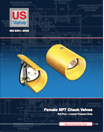 Female NPT Check Valve Brochure Thumbnail