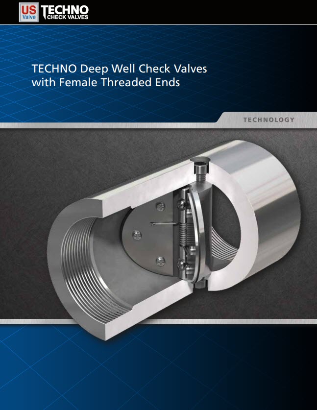 Techno Deep Well Check Valve Brochure Thumbnail
